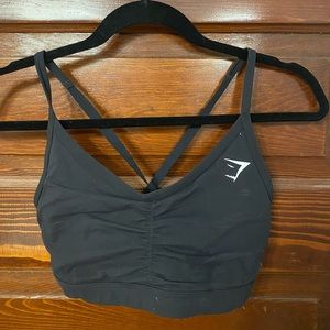 Gymshark ruched sports bra